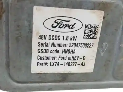 Автозапчасти б/у электронный модуль за ford puma (j2k, cf7) 1.0 ecoboost mhev ссылки oem iam lx7a14b227aj  