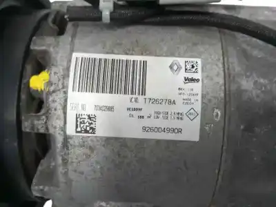 Автозапчастина б/у компресор кондиционера для renault captur i (j5_, h5_) 1.5 dci 90 посилання на oem iam 926004990r  