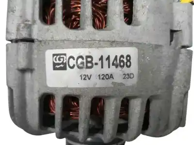 Second-hand car spare part alternator for renault captur i (j5_, h5_) 1.5 dci 90 oem iam references cgb11468  120a