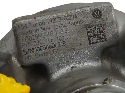 Second-hand car spare part turbocharger for volkswagen eos (1f7) 1.4 oem iam references 03c145702c  4937301004