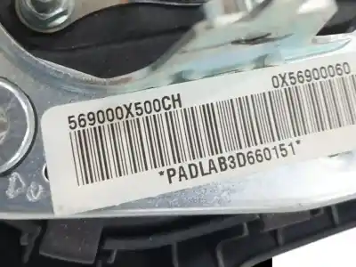Автозапчастина б/у передня ліва подушка безопасности для hyundai i10 i (pa) 1.2 посилання на oem iam 569000x500ch  