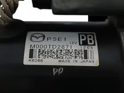 Peça sobressalente para automóvel em segunda mão motor de arranque por mazda cx-3 (dk) 2.0 skyactiv-g referências oem iam m000td2871  