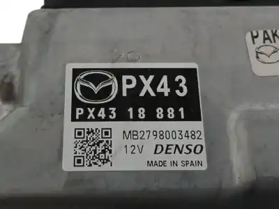 Second-hand car spare part ecu engine control for mazda cx-3 (dk) 2.0 skyactiv-g oem iam references px4318881  mb2798003482