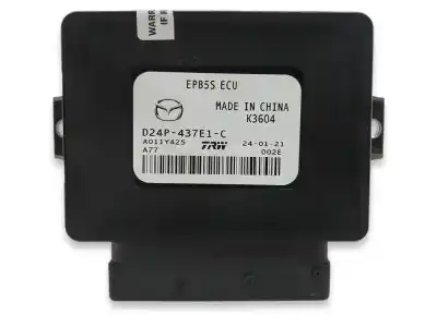 Peça sobressalente para automóvel em segunda mão módulo eletrônico por mazda cx-3 (dk) 2.0 skyactiv-g referências oem iam d24p437e1c