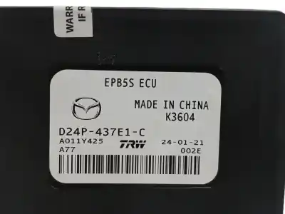 Second-hand car spare part electronic module for mazda cx-3 (dk) 2.0 skyactiv-g oem iam references d24p437e1c  