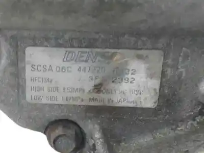 Автозапчасти б/у компрессор кондиционера воздуха за toyota yaris (_p1_) 1.4 d-4d (nlp10_) ссылки oem iam 4472206532  