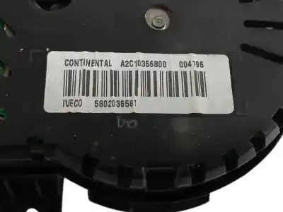 Автозапчасти б/у приборная доска за iveco daily vi furgón 33s16, 35s16, 35c16, 40c16, 50c16 ссылки oem iam 5802036581 a2c10356800 