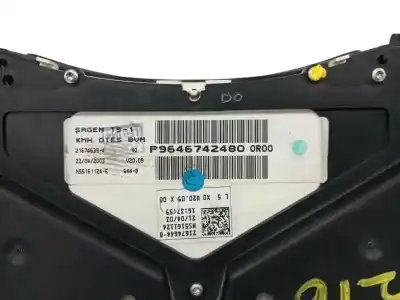 Peça sobressalente para automóvel em segunda mão quadrante por peugeot 307 break / sw (s1) 2.0 hdi fap cat referências oem iam 9646742480  