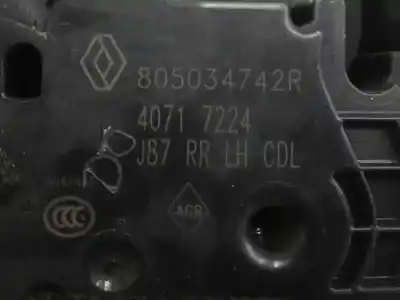Gebrauchtes Autoersatzteil türschloss hinten links zum renault captur i (j5_, h5_) 1.5 dci 110 oem-iam-referenzen 805034742r   Gebrauchtes Autoersatzteil türschloss hinten links zum renault captur i (j5_, h5_) 1.5 dci 110 oem-iam-referenzen 805034742r