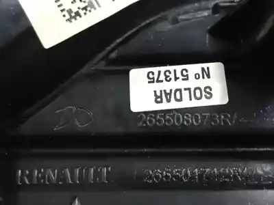 Second-hand car spare part interior rear right light for renault captur i (j5_, h5_) 1.5 dci 110 oem iam references 265508073r 0286414164 265501712r Second-hand car spare part interior rear right light for renault captur i (j5_, h5_) 1.5 dci 110 oem iam references 265508073r 0286414164 265501712r