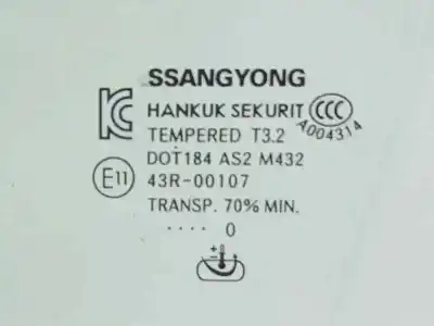 Автозапчасти б/у левое переднее окно за ssangyong tivoli 1.5 ссылки oem iam   
