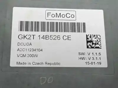Автозапчасти б/у электронный модуль за ford tourneo custom v362 autobús (f3) 2.0 ecoblue ссылки oem iam gk2t14b526ce  a2c11234104