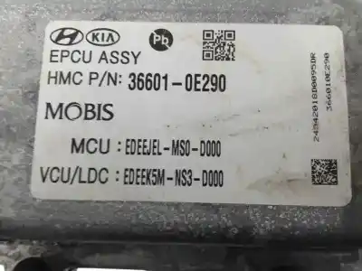 Peça sobressalente para automóvel em segunda mão inversor por kia niro (de) e-niro referências oem iam 366010e290  