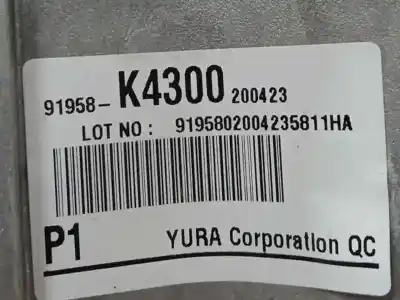 Second-hand car spare part electronic module for kia niro (de) e-niro oem iam references 91958k4300  