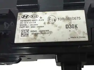 Second-hand car spare part multifunction switch for kia niro (de) e-niro oem iam references 96540g5300  