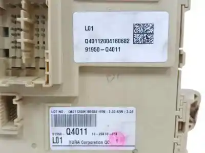 Second-hand car spare part fuse box unit for kia niro (de) e-niro oem iam references 91950q4011  