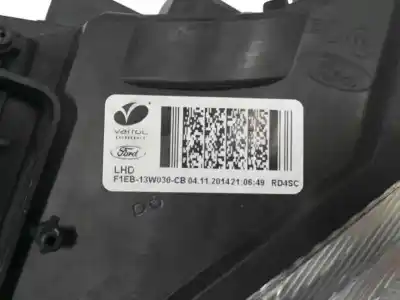 Peça sobressalente para automóvel em segunda mão farol / farolim esquerdo por ford focus iii 1.5 tdci referências oem iam f1eb13w030cb  