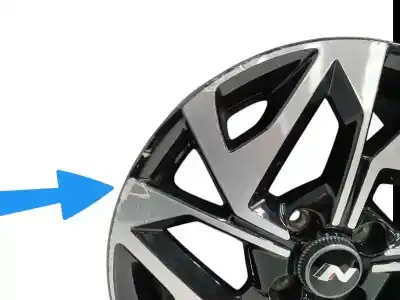 Автозапчастина б/у шина для hyundai i10 iii (ac3, ai3) 1.2 mpi посилання на oem iam 52910k7300 4h 4x100 6,5jx16h2offs et48