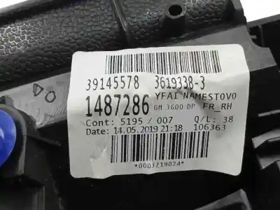 Автозапчастина б/у обработка передніх правіх дверей для opel astra k lim. 5türig 1.6 cdti dpf посилання на oem iam 39145578  