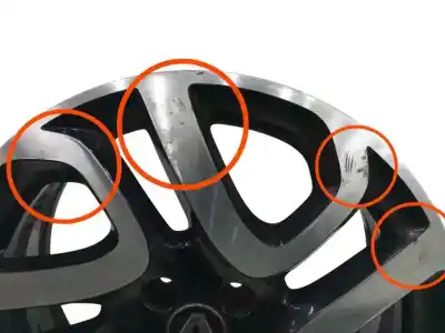 Автозапчастина б/у шина для renault captur i (j5_, h5_) 1.5 dci 110 посилання на oem iam 403008829r 4h 4x100 6,5j17ch4-40