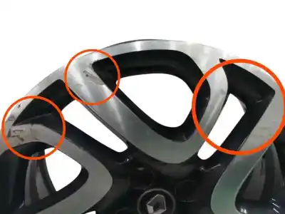 Автозапчастина б/у шина для renault captur i (j5_, h5_) 1.5 dci 110 посилання на oem iam 403008829r 4h 4x100 6,5j17ch4-40