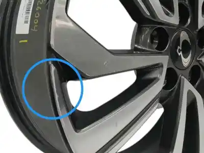 Автозапчастина б/у шина для ssangyong tivoli 1.5 посилання на oem iam 4173035280 5h 5x115 18x6,5j et 45,5