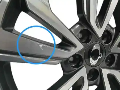 Автозапчастина б/у шина для ssangyong tivoli 1.5 посилання на oem iam 4173035280 5h 5x115 18x6,5j et 45,5