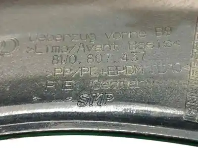 Автозапчастина б/у передній бампер для audi a4 b9 (8w2, 8wc) 2.0 tdi quattro посилання на oem iam 8w0807437  