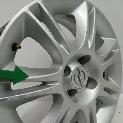 Pezzo di ricambio per auto di seconda mano cerchione in lega per opel corsa d 1.3 16v cdti riferimenti oem iam 13211902 4h 4x100 6jx16h2 et40