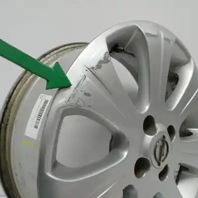 İkinci el araba yedek parçası yorulmak için opel corsa d (s07) 1.2 (l08 l68) oem iam referansları 13256652 4h 4x100 6jx16h2 et40