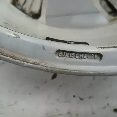 Pezzo di ricambio per auto di seconda mano cerchione in lega per peugeot 206 berlina 1.6 16v cat riferimenti oem iam  4h 4x108 6jx15ch4 et28