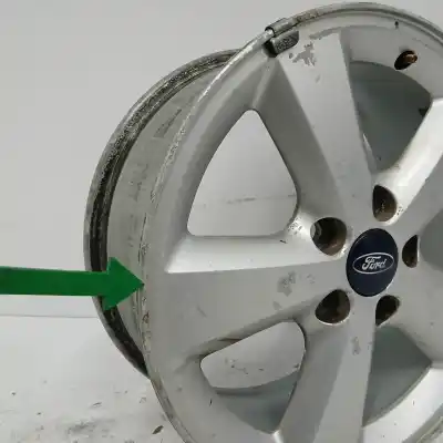 Pezzo di ricambio per auto di seconda mano cerchione in lega per ford focus c-max (cap) 1.6 tdci cat riferimenti oem iam 4m51eb 5h 5x108 6,5jx16h2 off52,5