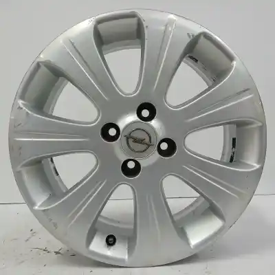 Pezzo di ricambio per auto di seconda mano Cerchione In Lega per OPEL CORSA D (S07) 1.2 (L08 L68) Riferimenti OEM IAM 13256652 4H 4X100 6JX16H2 ET40