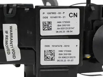 Second-hand car spare part multifunction switch for tesla model 3 (5yj3) ev oem iam references 109766200 10147479 10148116