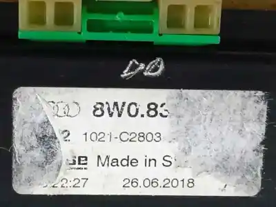Автозапчастина б/у регулятор вікна передній лівий для audi a4 b9 (8w2, 8wc) 2.0 tdi quattro посилання на oem iam 8w0837461  8w0959801