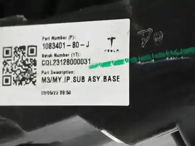 Автозапчастина б/у панель приладів для tesla model 3 ev посилання на oem iam 108340180j  