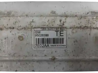 Second-hand car spare part intercooler for opel mokka / mokka x (j13) 1.4 (_76) oem iam references 95026333  
