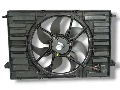 Second-hand car spare part radiator cooling fan for audi a4 b9 (8w2, 8wc) 2.0 tdi quattro oem iam references 8w0959455j  8w0121003