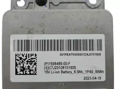 Peça sobressalente para automóvel em segunda mão bateria por tesla model 3 (5yj3) ev referências oem iam 159848600f  