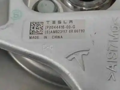 Second-hand car spare part rear right knuckle for tesla model 3 (5yj3) ev oem iam references 104441600g  104412300b