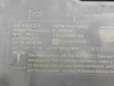 Автозапчастина б/у електронний модуль для tesla model 3 ev посилання на oem iam 175510000d  