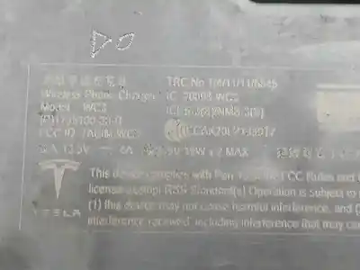 Second-hand car spare part electronic module for tesla model 3 (5yj3) ev oem iam references 175510000d  