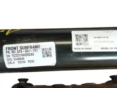Second-hand car spare part front axle for tesla model 3 (5yj3) ev oem iam references 104453101b 1044531-01-b 