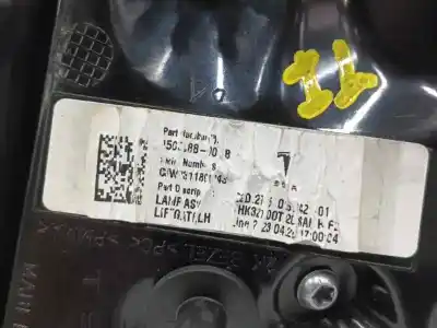 Second-hand car spare part interior left tailgate light for tesla model 3 (5yj3) ev oem iam references 150208800b  