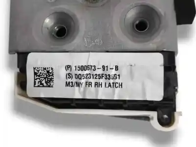 Автозапчасти б/у замок передней правой двери за tesla model 3 ev ссылки oem iam 150067391b  
