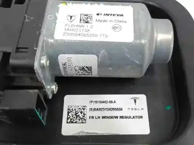 Автозапчастина б/у регулятор вікна передній лівий для tesla model 3 (5yj3) ev посилання на oem iam 161644298a  