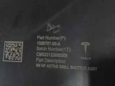 Автозапчастина б/у повітряний канал для tesla model 3 ev посилання на oem iam 155978700a  