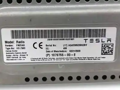 Peça sobressalente para automóvel em segunda mão módulo eletrônico por tesla model 3 (5yj3) ev referências oem iam 107975500e  