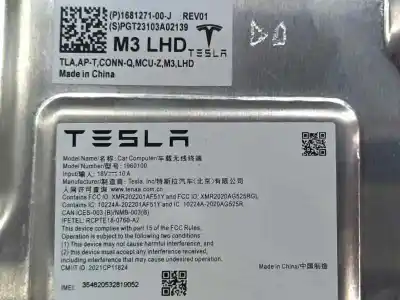 Автозапчастина б/у електронний модуль для tesla model 3 ev посилання на oem iam 168127100j  