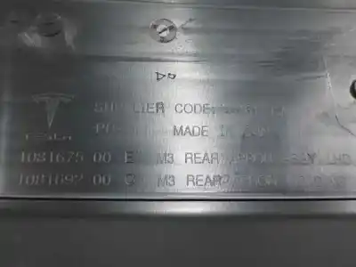 Peça sobressalente para automóvel em segunda mão moldagem por tesla model 3 (5yj3) ev referências oem iam 108167500e  
